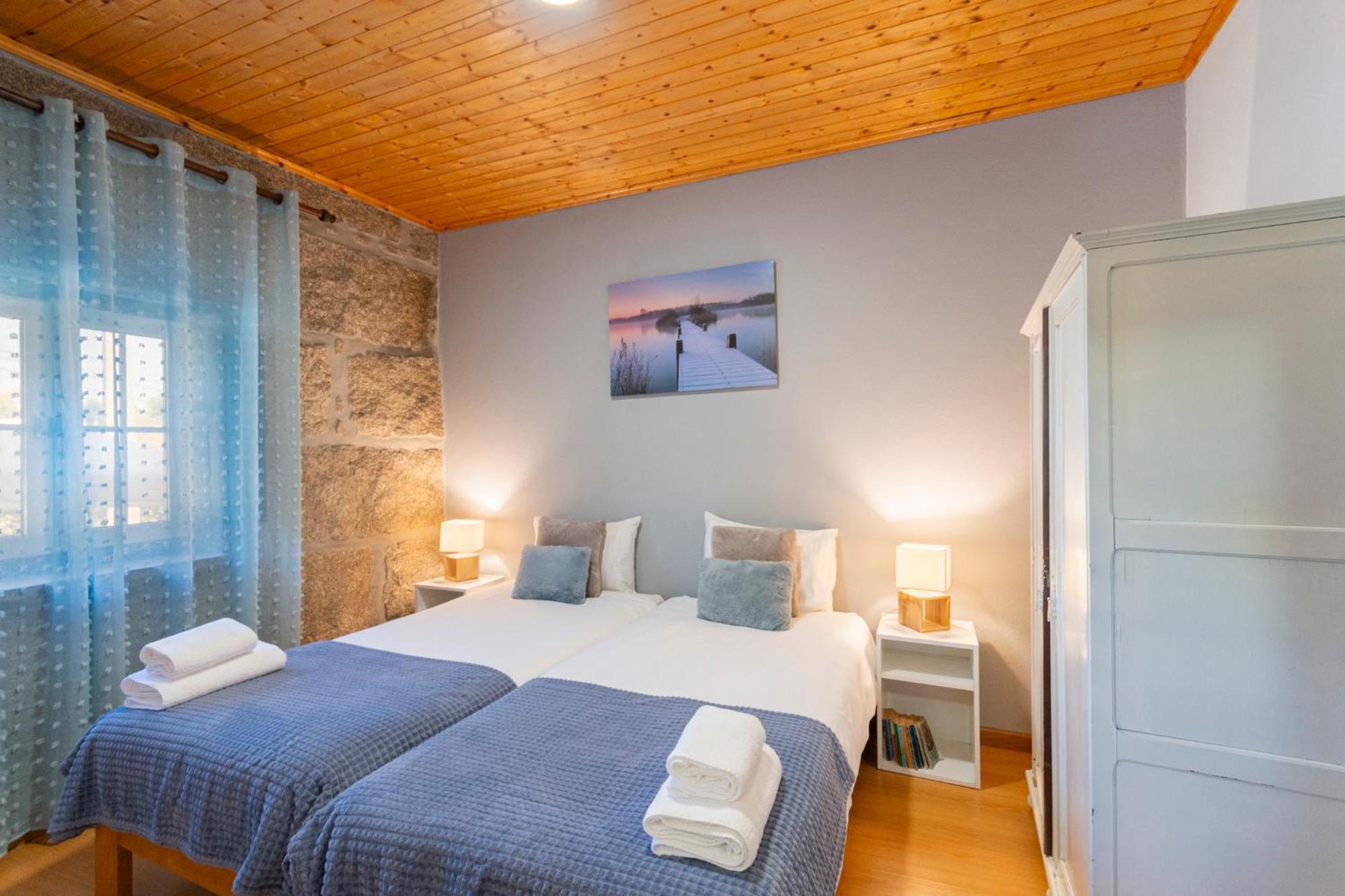 Casa Rustica T2 Com Salamandra E Cozinha - Seia - Serra Da Estrela - Casa Do Loureiro II Kültér fotó